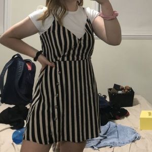 Stripped women’s dress